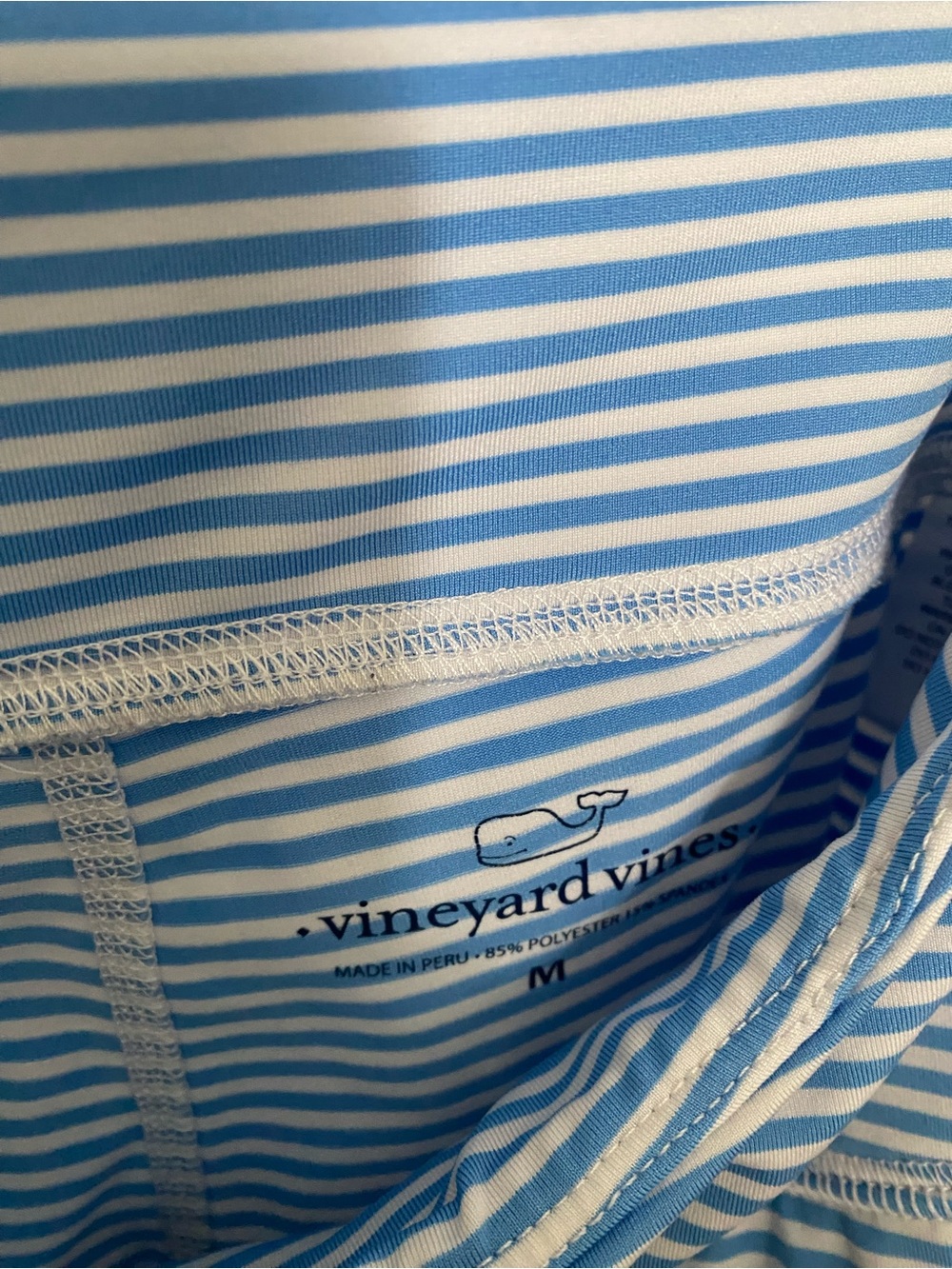 Vineyard Vines Blue Striped Women’s Athletic Skort - Picture 3 of 3